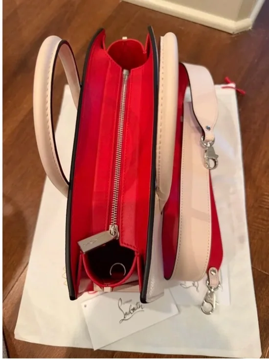 Christian Louboutin Paloma S Baguette in leche color - Picture 9 of 16